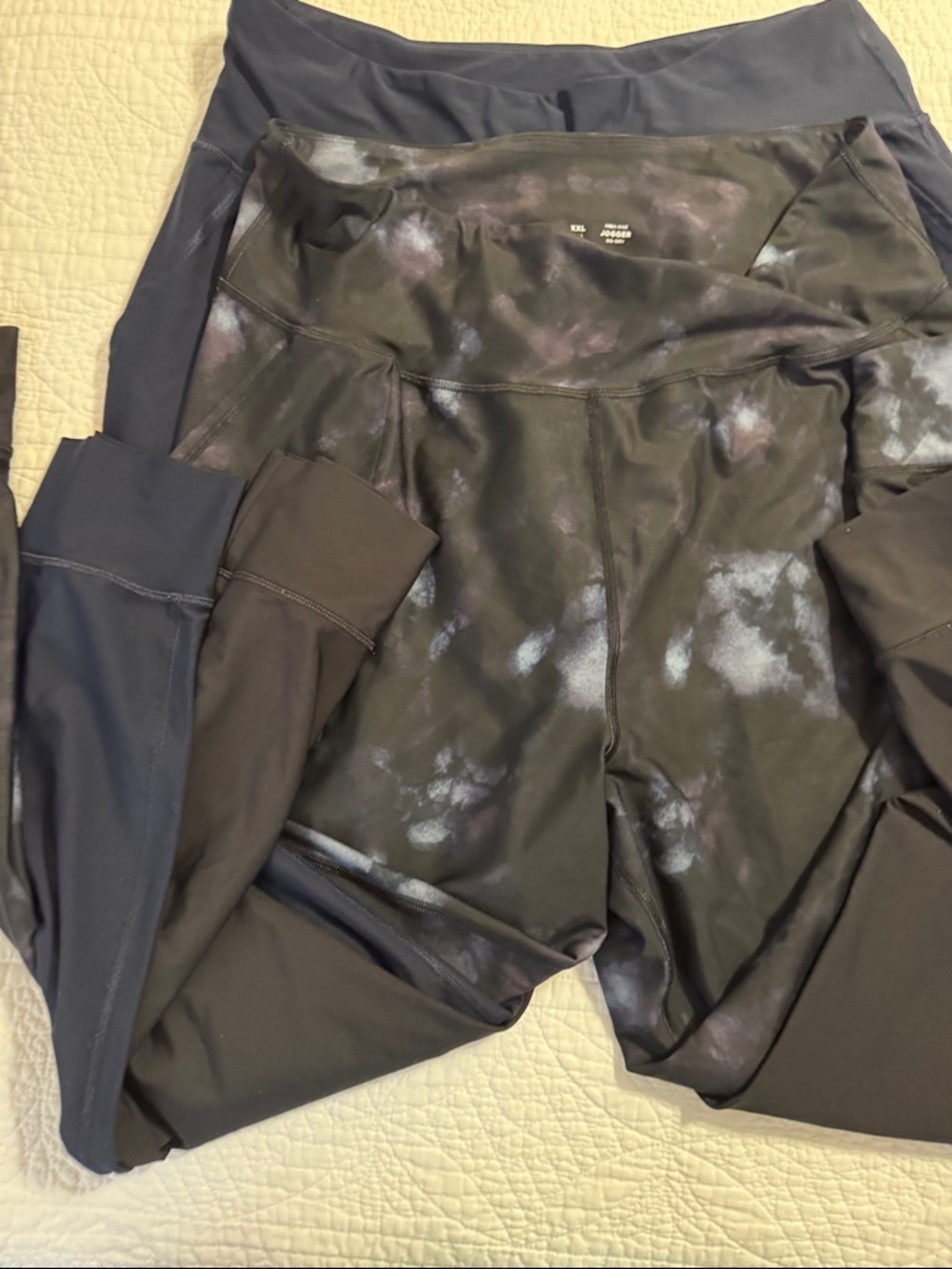 3 Pair Lot Old Navy Black Active Powersoft Joggers